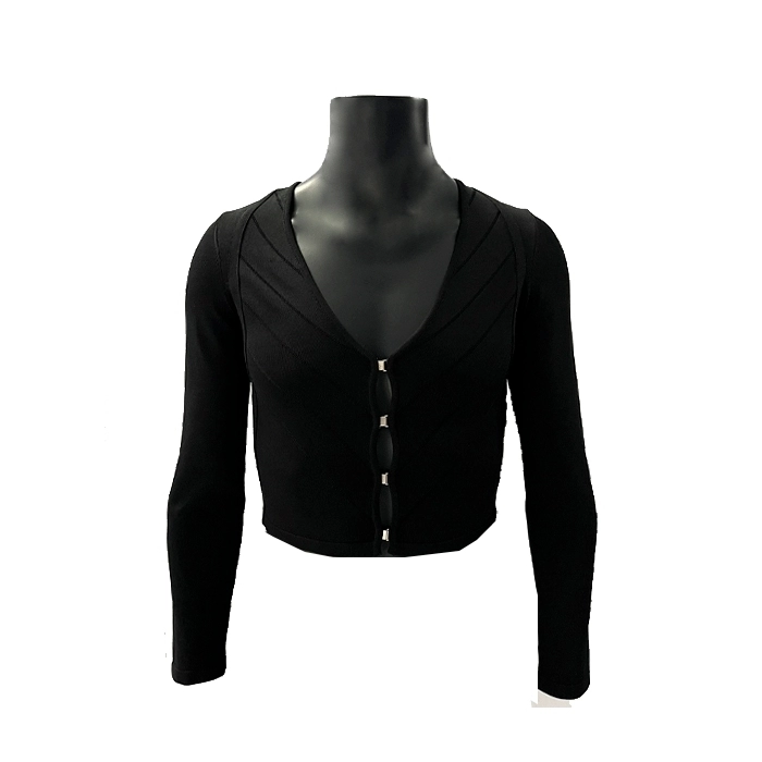 Suéter Cropped Marciano Negro Suéter Cropped Marciano Negro