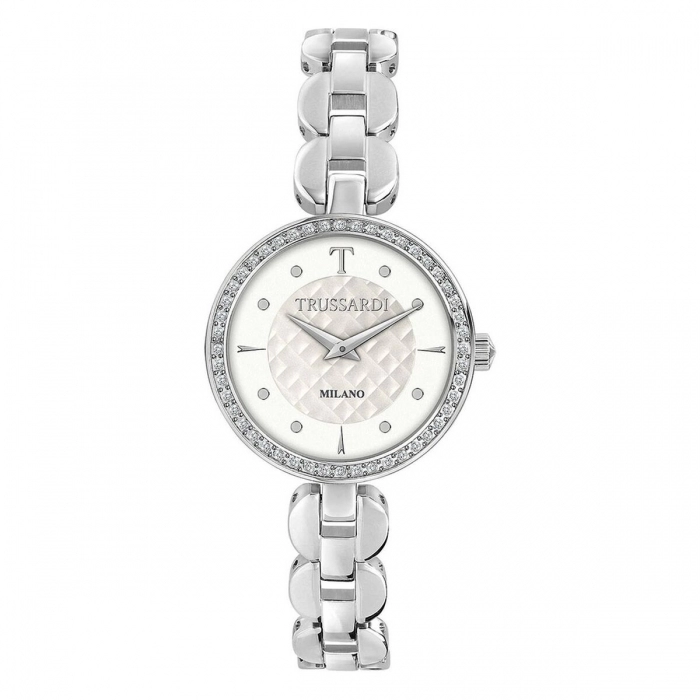 Reloj Mujer Trussardi T-CHAIN (Ø 28 mm) Plateado