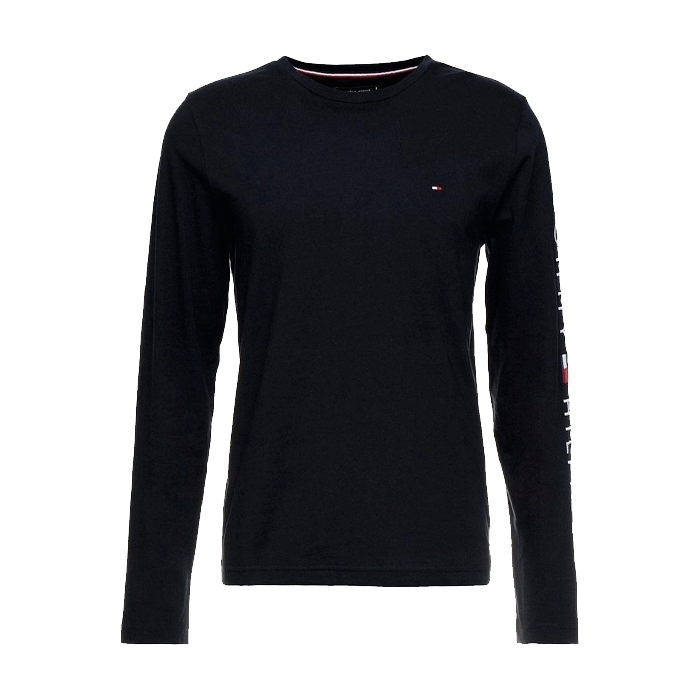Camiseta Logo Long Slevee Navy Camiseta Logo Long Slevee Navy