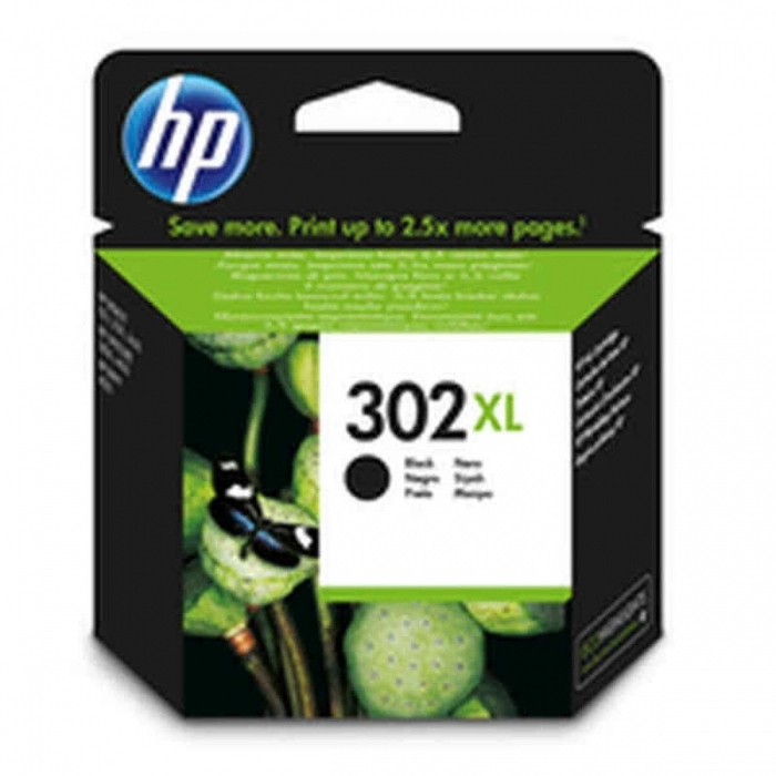 Cartucho de Tinta Original HP F6U68AE Negro 302XL