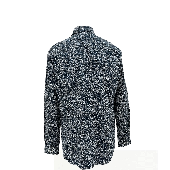 Camisa de Vestir Slim Fit Stretch Print Camisa de Vestir Slim Fit Stretch Print