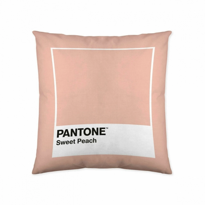 Funda de cojín Sweet Peach Pantone (50 x 50 cm)