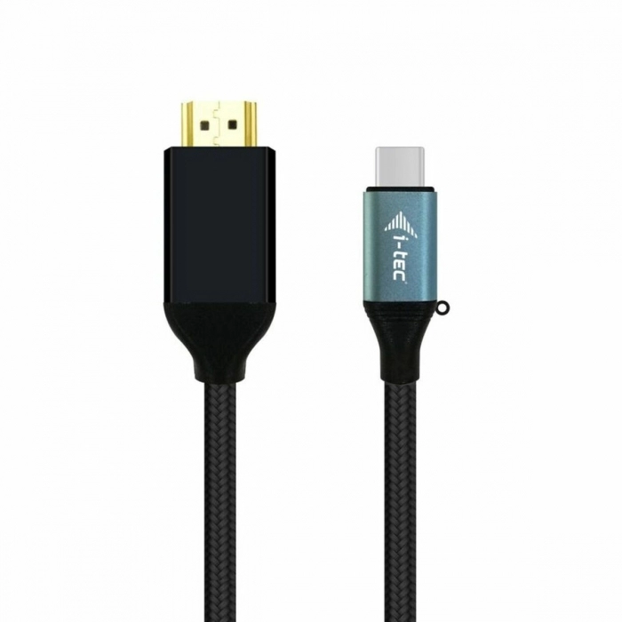 Cable USB C a HDMI i-Tec C31CBLHDMI60HZ       Negro