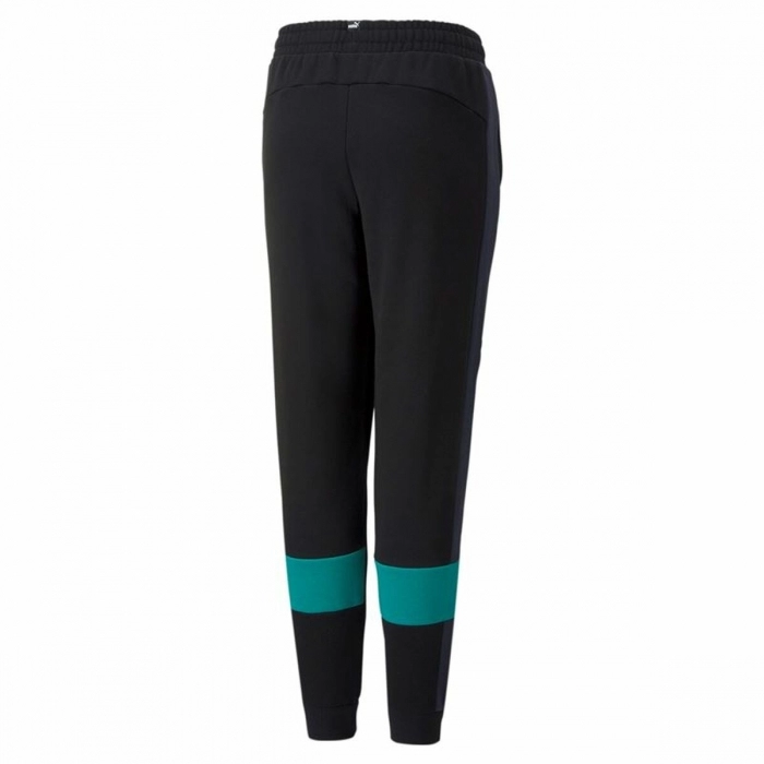 Puma Colorblock - Negro - Pantalón Chándal Hombre