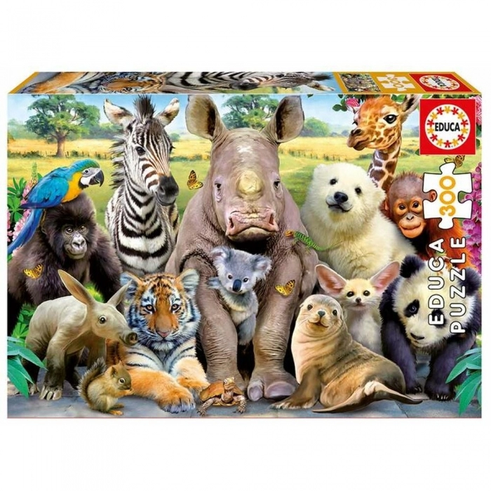 Puzzle Educa Animals (300 pcs)