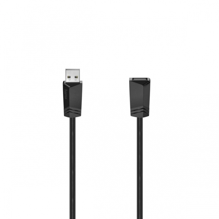 Cable Alargador USB Hama 00200619 1,5 m Negro