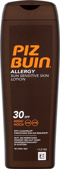 Allergy Lotion SPF30 Sun Sensitive Skin Lotion Allergy Lotion SPF30 Sun Sensitive Skin Lotion