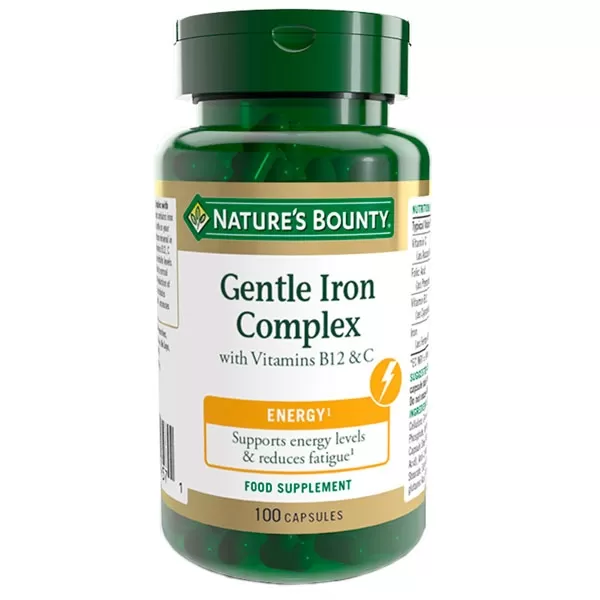 Hierro Gentle Complex con Vitaminas C & B1 Hierro Gentle Complex con Vitaminas C & B1