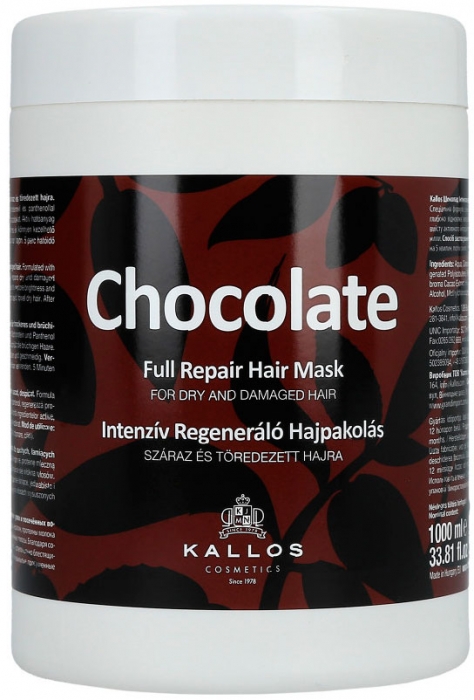 Kallos Chocolate Full Repair Hair Mascarilla Kallos Chocolate Full Repair Hair Mascarilla
