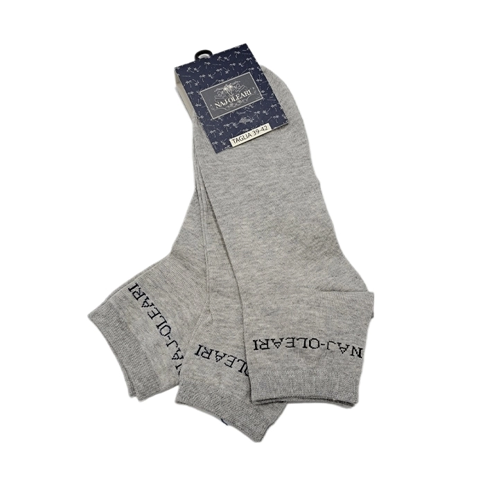 Pack de 3 Pares de Calcetines Cortos Grises Pack de 3 Pares de Calcetines Cortos Grises