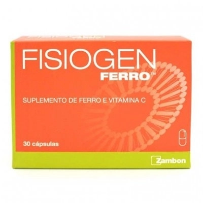 Fisiogen Ferro y Vitamina C 30 cápsulas