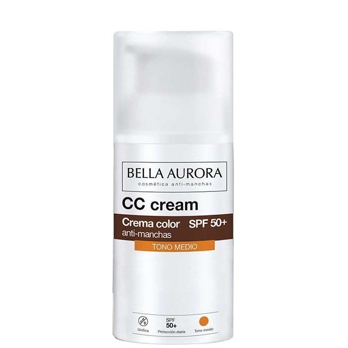 CC Cream antimanchas SPF50+ Tono Medio