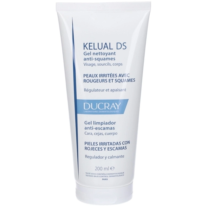 Ducray kelual ds gel limpiador 200 ml