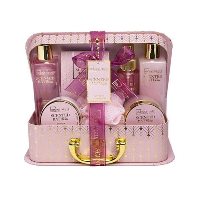 Set Scented Bath Rosé Orange & Cedar Wood Shower Gel 270ml + 6 productos