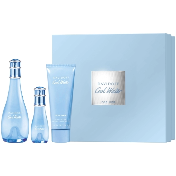 Set Cool Water Woman 100ml + 15ml + Body Lotion 75ml Set Cool Water Woman 100ml + 15ml + Body Lotion 75ml