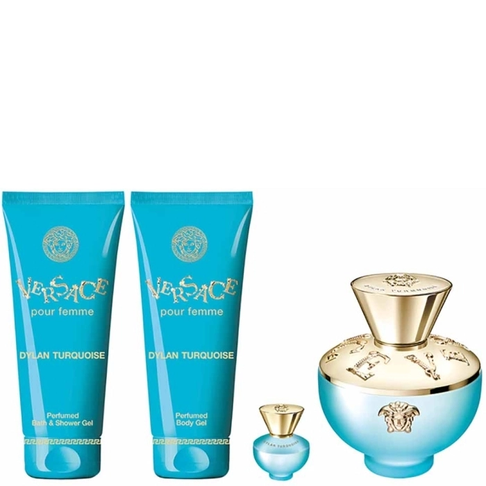 Set Dylan Turquoise 100ml + 5ml + Shower Gel 100ml + Body Lotion 100ml