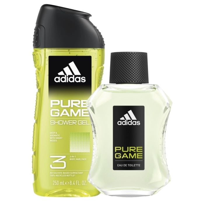 Set Adidas Pure Game 100ml + Shower Gel 250ml