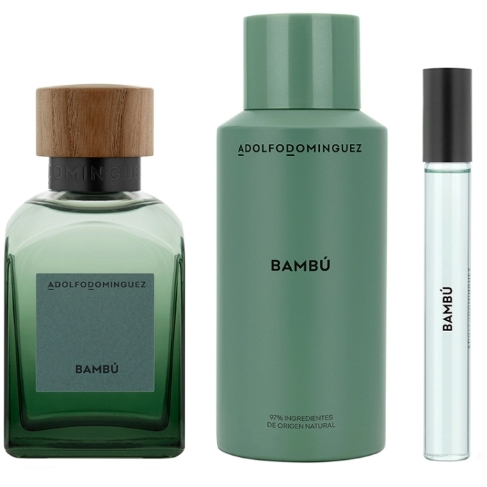 Set Bambú 120ml + 10ml + Desodorante 150ml Set Bambú 120ml + 10ml + Desodorante 150ml