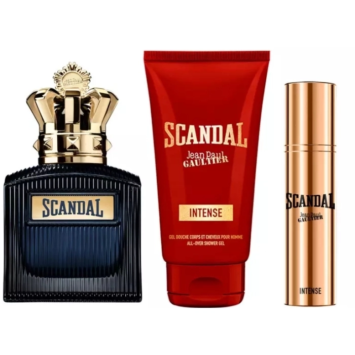 Set Scandal Intense For Him 100ml + 10ml + Shower Gel 75ml Set Scandal Intense For Him 100ml + 10ml + Shower Gel 75ml