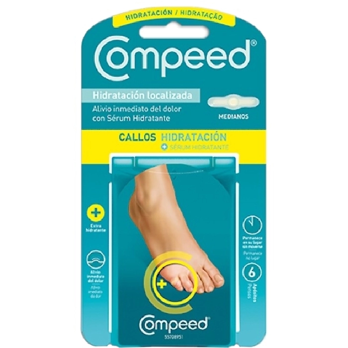 Compeed Callos Hidrocoloide Talla Mediana 10uds