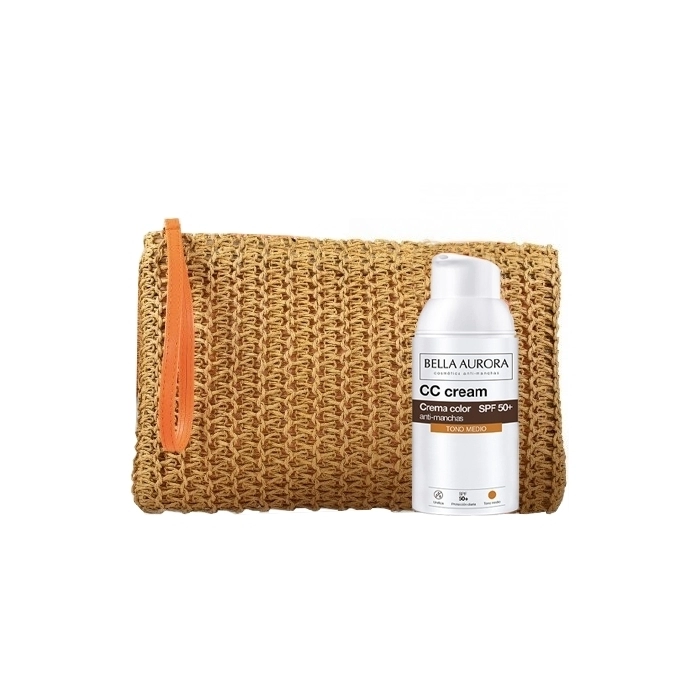 Set CC Cream Anti Manchas SPF50+ Tono Medio + Neceser Set CC Cream Anti Manchas SPF50+ Tono Medio + Neceser
