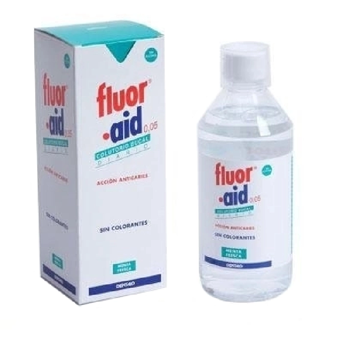Fluor-aid colutorio 0,05 500 ml Fluor-aid colutorio 0,05 500 ml