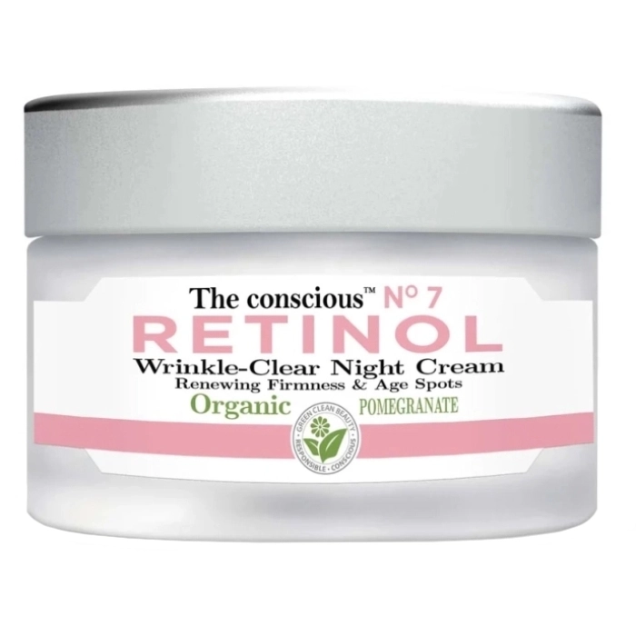 The conscious  Retinol Wrinkle-Clear Night Cream Organic Pomegranate