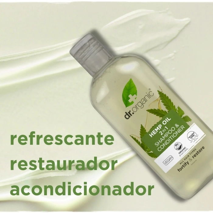 Champú y Acondicionador 2 en1 Aceite de Cáñamo Champú y Acondicionador 2 en1 Aceite de Cáñamo
