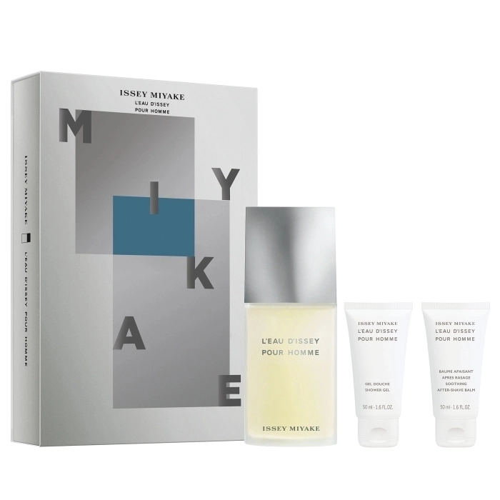 L'Eau d'Issey Pour Homme 125ml + After-Shave Balm 50ml + Shower Gel 50ml L'Eau d'Issey Pour Homme 125ml + After-Shave Balm 50ml + Shower Gel 50ml