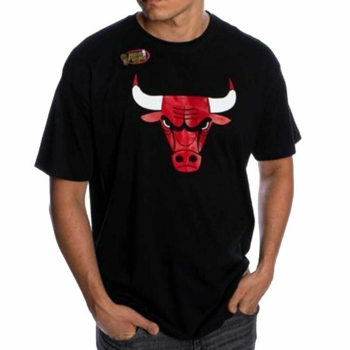 Camiseta de baloncesto Mitchell & Ness Chicago Bulls Negro