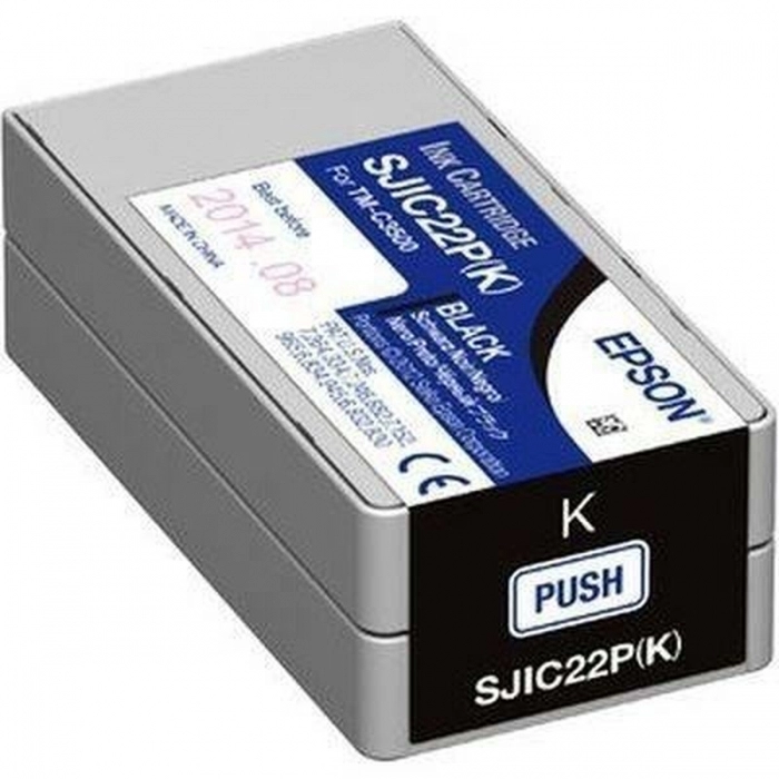 Cartucho de Tinta Original Epson SJIC22P(K) Negro