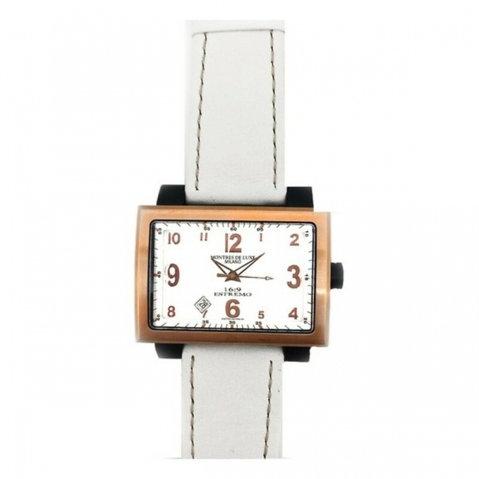 Reloj Mujer Montres de Luxe 091691WH-GOLD (Ø 42 mm)