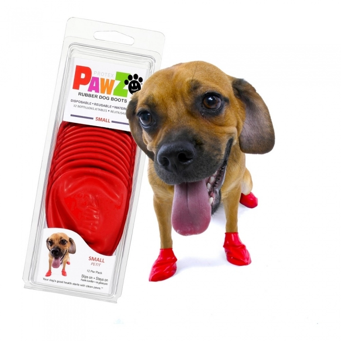 Botas Pawz Perro 12 Unidades Rojo Talla S