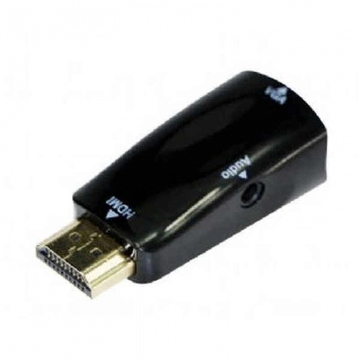 Adaptador HDMI a VGA GEMBIRD A-HDMI-VGA-02