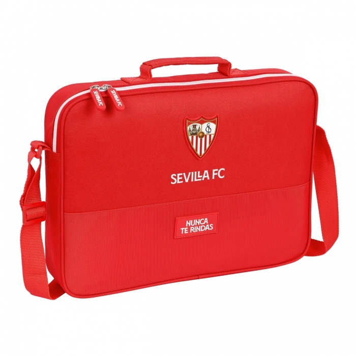 Cartera Escolar Sevilla Fútbol Club Rojo (38 x 28 x 6 cm)