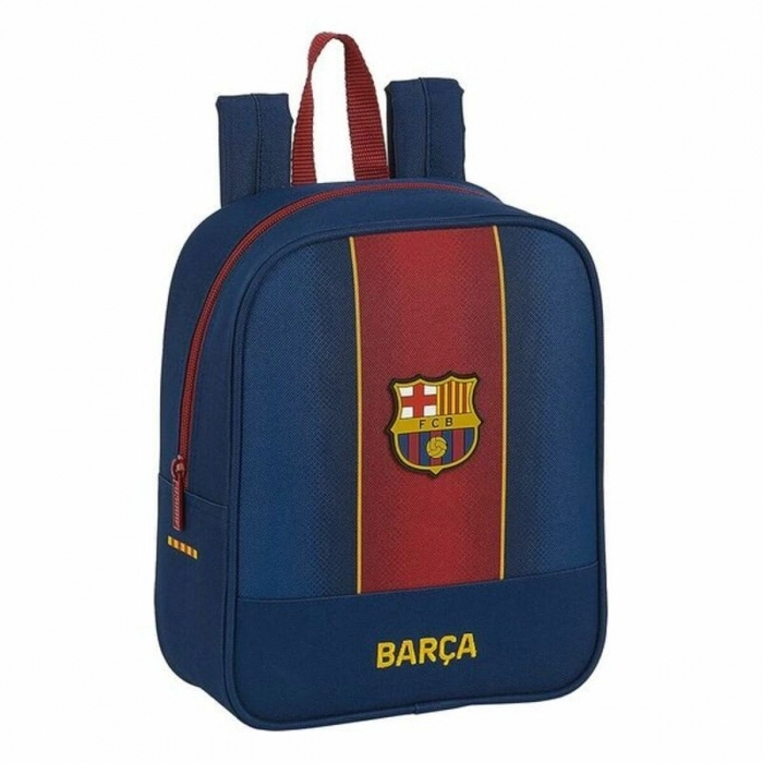 Mochila Infantil F.C. Barcelona Granate Azul marino