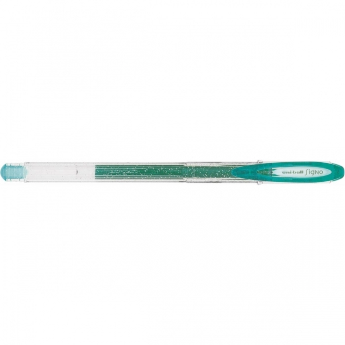 Bolígrafo de tinta líquida Uni-Ball Sparkling UM-120SP Verde 12 Unidades