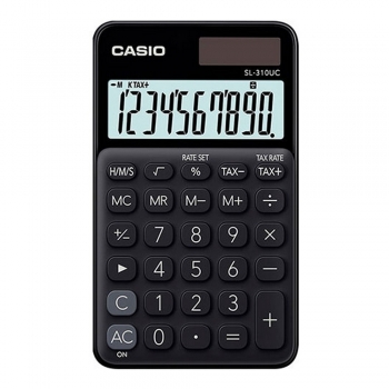 Calculadora Casio Negra De bolsillo (0,8 x 7 x 11,8 cm)