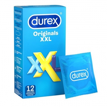 Preservativos Durex Originals XXL 12 Piezas