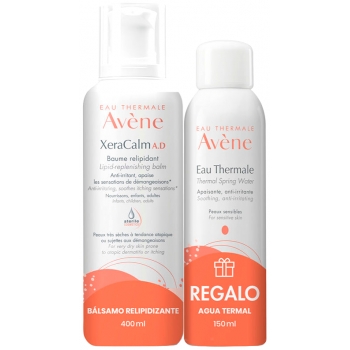 Set XeraCalm A.D Crema Relipidizante 400ml + Eau Thermale 150ml