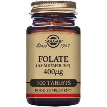 Folato (como Metafolin®) 400 μg Folato (como Metafolin®) 400 μg