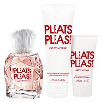 Set Pleats Please 50ml + Body Lotion 75ml + Shower Gel 30ml
