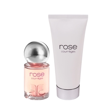 Set Rose de Courreges 50ml + Body Lotion 100ml