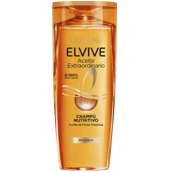 Elvive Aceite Extraordinario Champú Nutritiva Pelo Seco