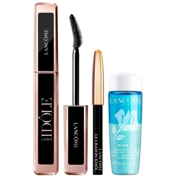 Set Idôle Lash Lifting Voluminizing Mascara + Bi-Facil 30ml + Le Crayon Khol