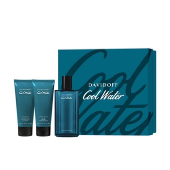 Set Cool Water 125ml + Gel 75ml + After Shave Balm 75ml
