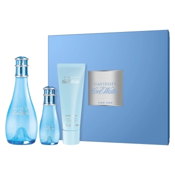 Set Cool Water Woman 100ml + 15ml + Body Lotion 75ml