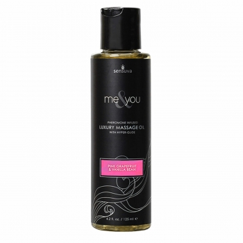 Aceite de Masaje Erótico  Me & You  Sensuva Grapefruit & Vanilla  125 ml
