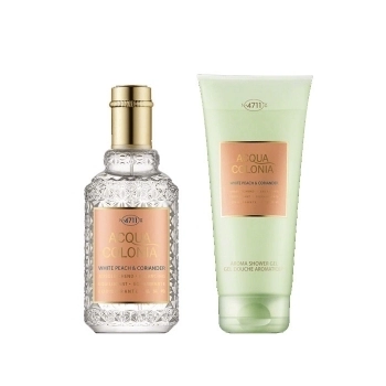 Set Acqua Colonia White Peach & Coriander 50ml + Gel 75ml