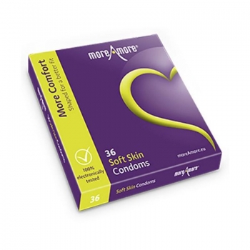 Preservativos Soft Skin (36 pcs) MoreAmore 43426